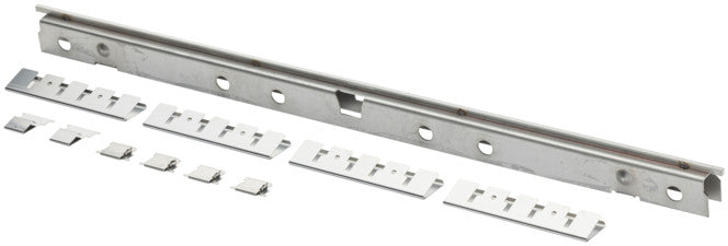 V-ZUG Kit di montaggio traversa per combinazioni di piani cottura, applicato, in acciaio inox (1 pezzo)