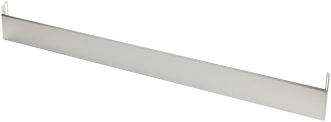 V-ZUG Profilo di chiusura, L 896 x P 350 - 370 mm, ChromeClass