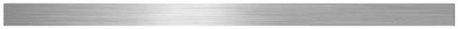 V-ZUG Mascherina per incasso sottopiano, ChromeClass, larghezza 60 cm, altezza 30 mm