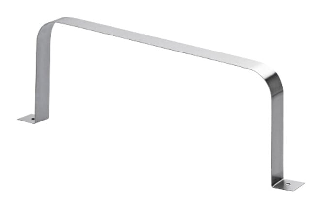 V-ZUG Prime staffa di montaggio, acciaio inossidabile per canale piatto, L 222 x A 93 mm