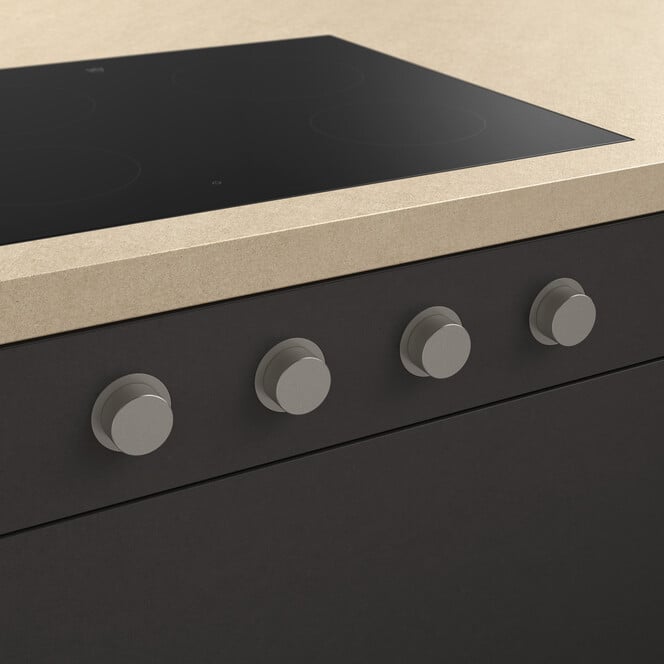 V-ZUG Commutatori rotativi esterni (4 pezzi) per CookTop V2000 I604-I804, Perla