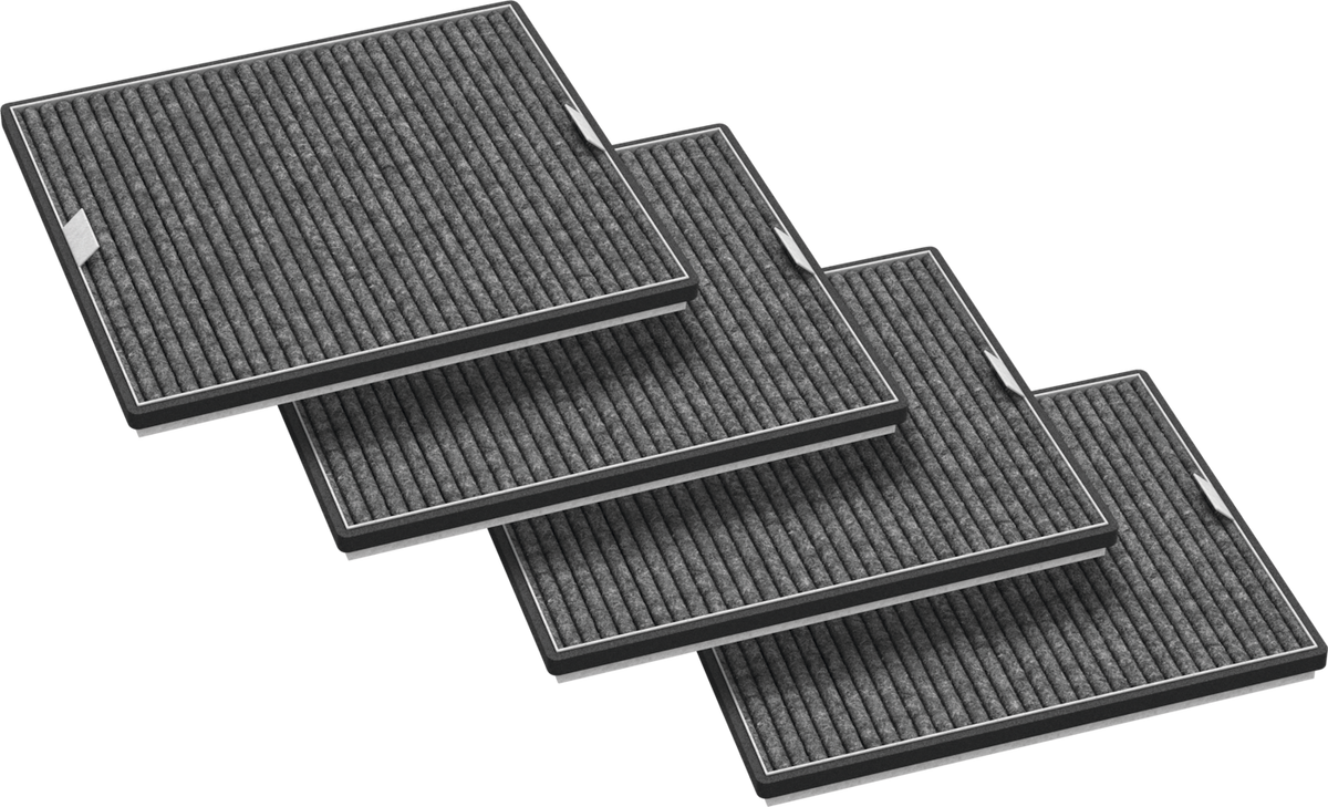 MIELE DKF 17-P Filtro a carboni attivi (4 pezzi)
