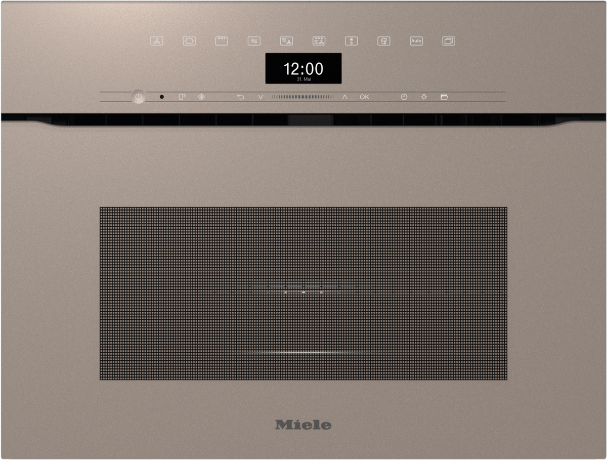 MIELE Forno compact con microonde H 7440-60 BMX PB 400V