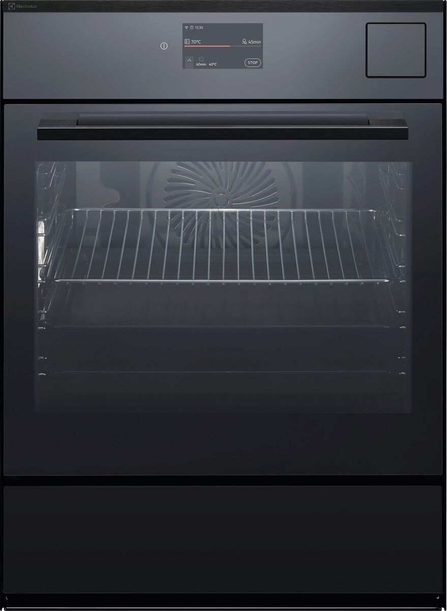 Electrolux EB7GL7KSP, Forno da incasso CombiSteam, Nero effetto specchio = vetro, Classe energetica: A++, Modalità di fu