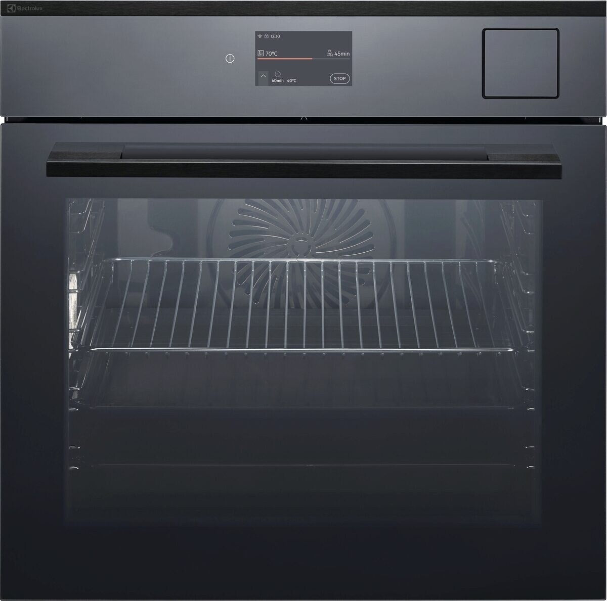 Electrolux EB6GL70KSP, Forno da incasso CombiSteam, Nero effetto specchio = vetro, Classe energetica: A++, Modalità di f