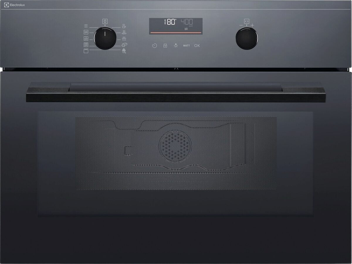 Electrolux EB4L90SP, Forno a microonde combinato compatto, Nero, Modalità di funzionamento: Touch + selettori di comando