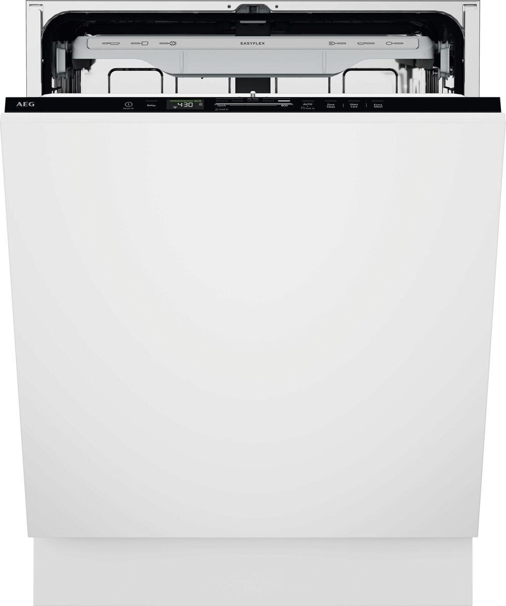 AEG GS60GVS, Lavastoviglie, completamente integrata, Nero, Classe energetica: A, Rumorosità dB(A): 43, Capacità di caric