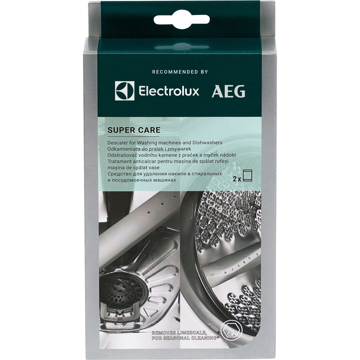 902986566 - AEG M2GCP101 Super Clean decalcificante forte per lavastoviglie e lavatrice
