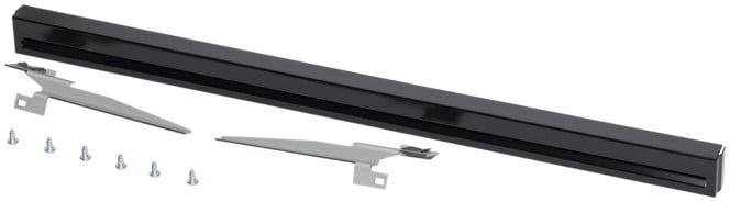 V-ZUG Griglia di ventilazione, larghezza nicchia 550 mm, Nero, altezza 35 mm, altezza apparecchio 381 mm