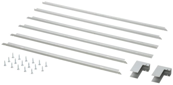 V-ZUG Set di staffe d'appoggio, a filo, dimensione 90
