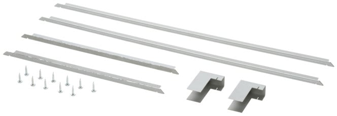 V-ZUG Set di staffe d'appoggio, a filo, dimensione 30