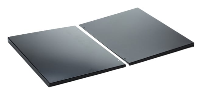 V-ZUG Parete laterale protezione, 1 coppia, 330 mm, Nero