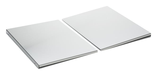 V-ZUG Parete laterale protezione, 1 coppia, 330 mm, ChromeClass