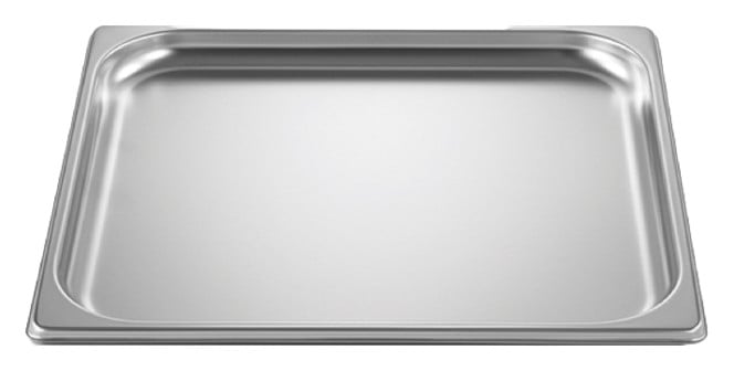 V-ZUG Teglia d'acciaio inossidabile non forato, 2/3 GN, L 325 x P 354 x A 20 mm