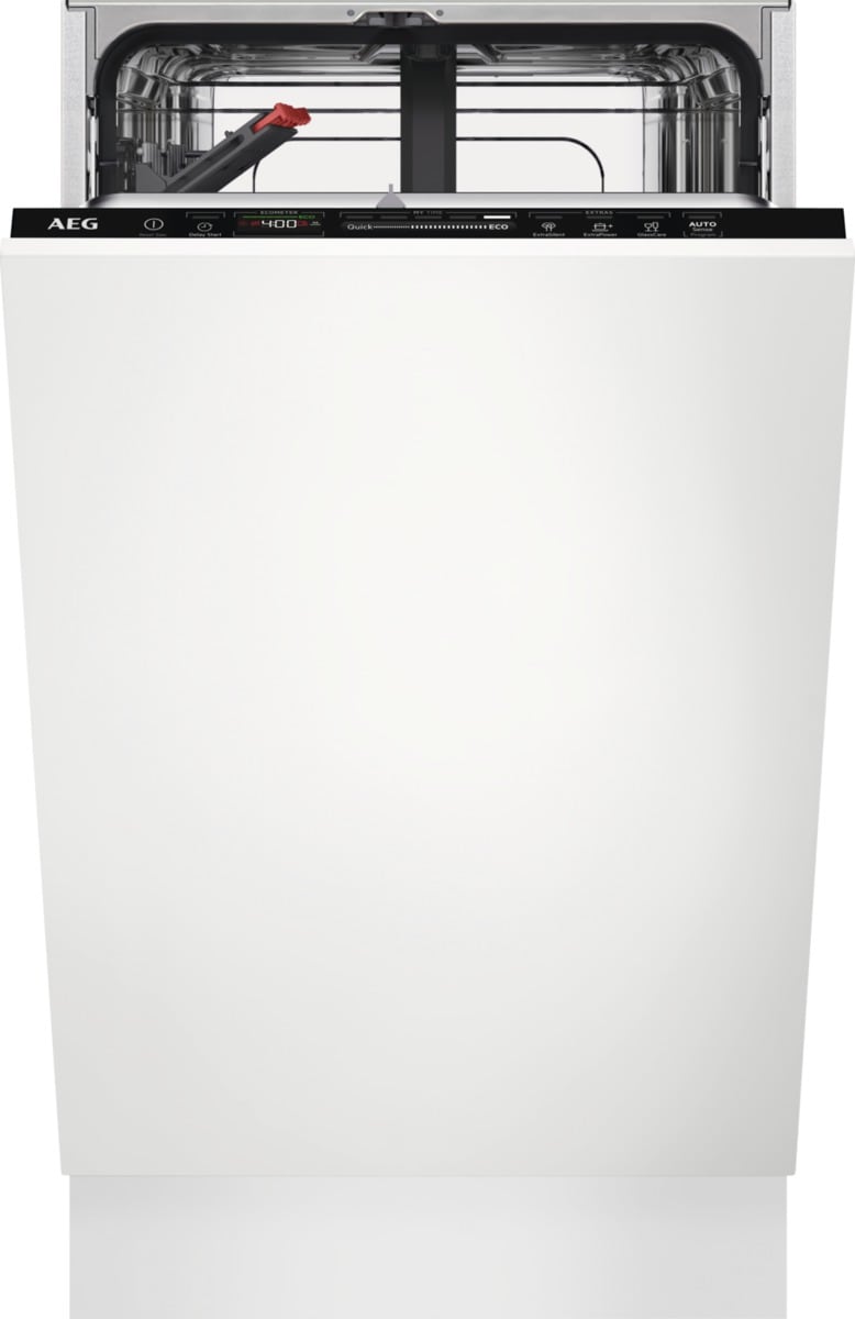 AEG GS45BV, Lavastoviglie, completamente integrata, Nero, Classe energetica: D, Rumorosità dB(A): 44, Capacità di carico