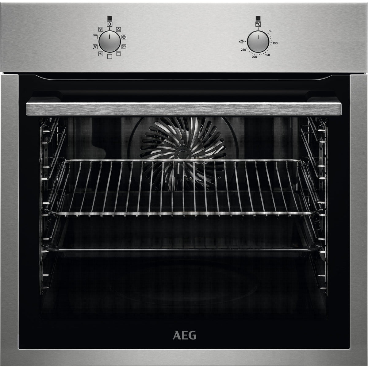 AEG BOBM, Forni da incasso, Cromo Rivestimento antimpronta, Classe energetica: A, Modalità di funzionamento: Selettori c