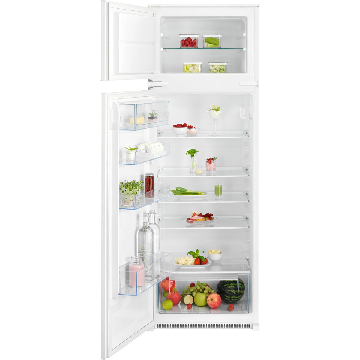AEG AIK2683L, Combinazione frigorifero/congelatore, incasso, a sinistra, intercambiabile, Bianco, Classe energetica: E,