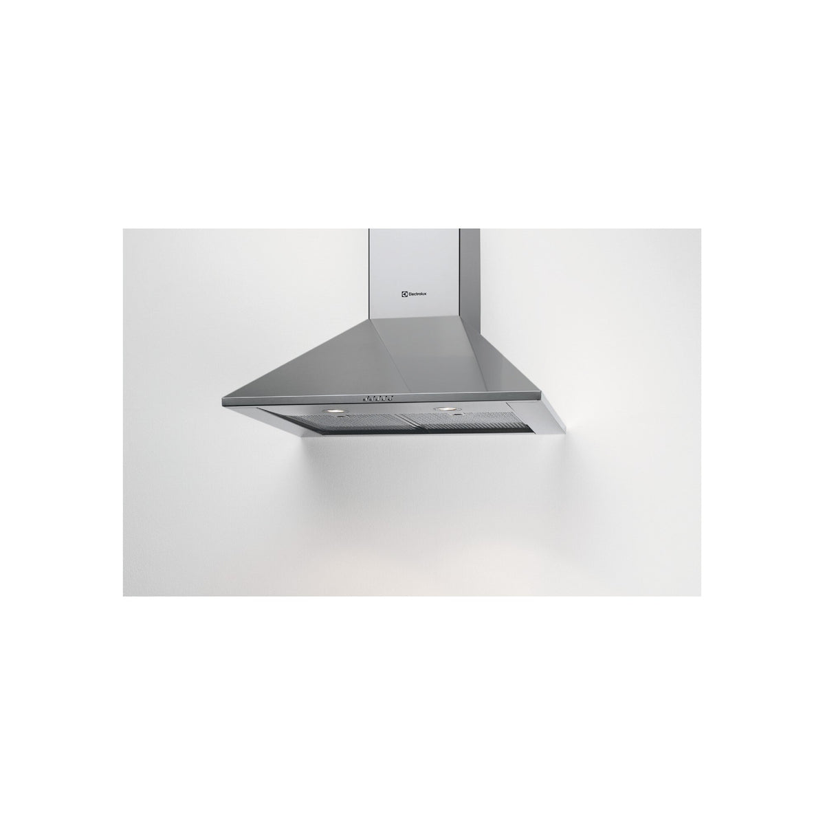Electrolux WHL6038CN, Cappe design da parete, Cromo, Classe energetica: A, Numero di passi: 3+1, Livello massimo scarico