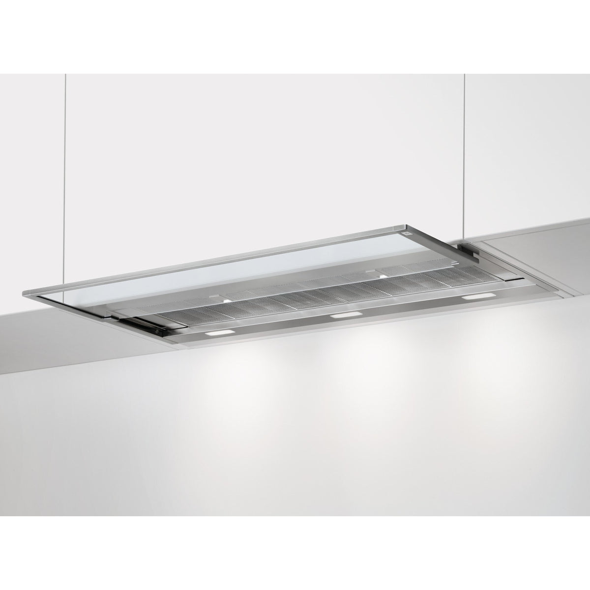 Electrolux DAGL9042VI, Cappa aspirante piatta, Cromo, Classe energetica: A+, Numero di passi: 4, Livello massimo scarico