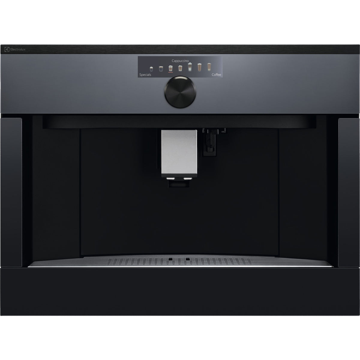 Electrolux ESP4SL10SP, Macchina per caffè da incasso, Nero effetto specchio = vetro, Completamente automatica, Tasti a s