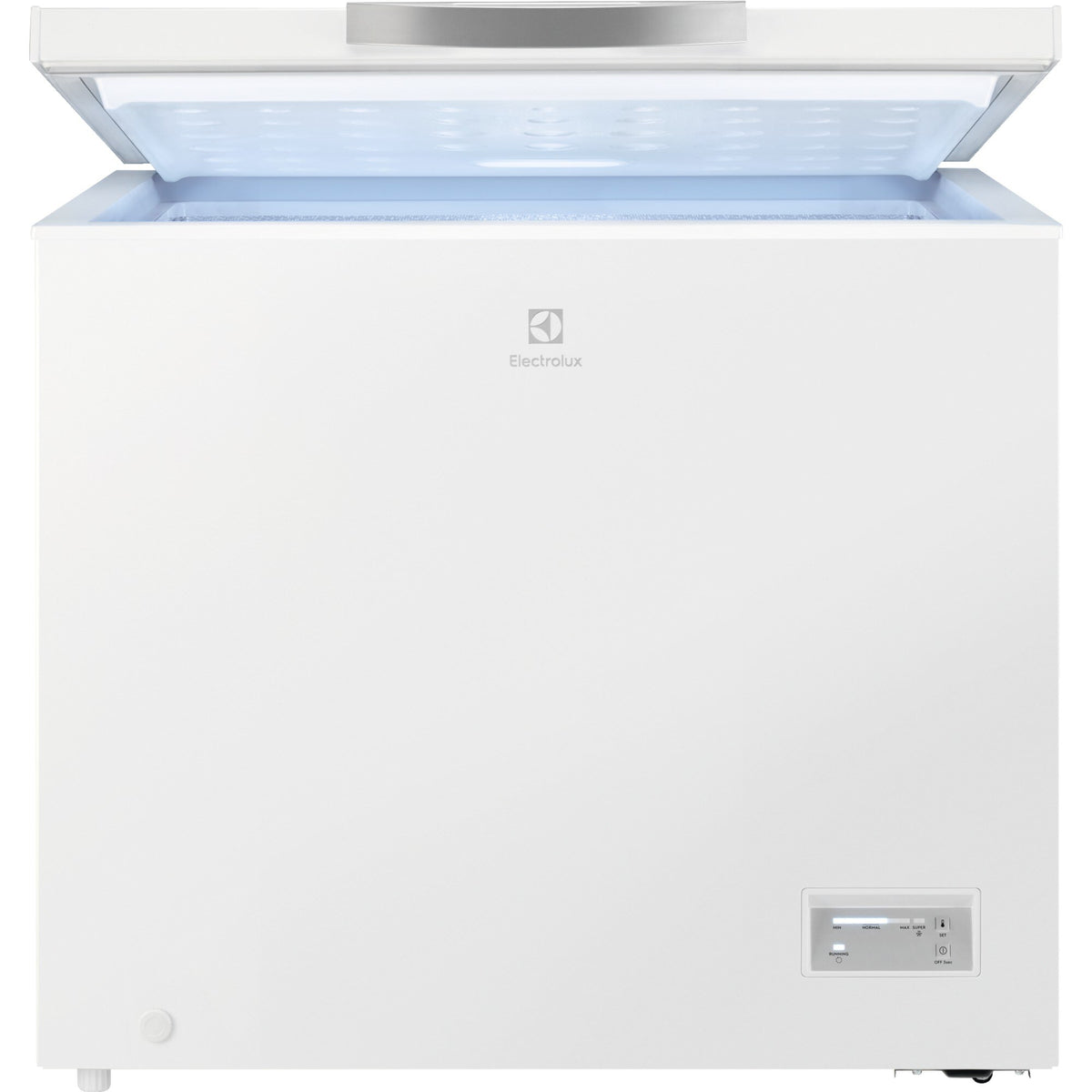 Electrolux GT200, congelatore petto, a posa libera, sopra, Bianco, Classe energetica: D, Capacità utile totale (L): 198,
