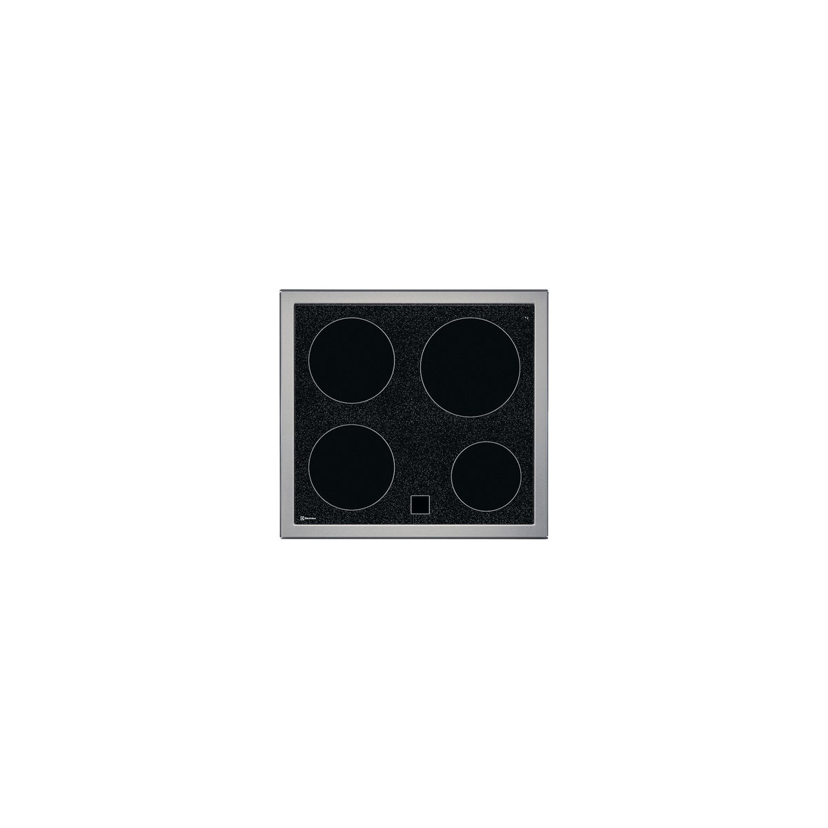 Electrolux GK56PLCN, Piani di cottura in vetroceramica, Cromo, Variante di incasso: Telaio largo, Numero zone di cottura