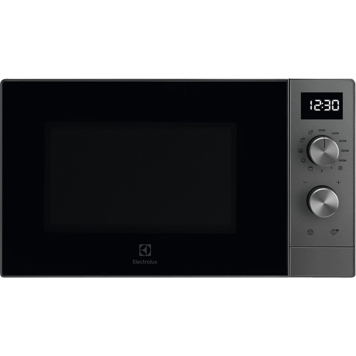 Electrolux FMW25EMGMS, Forno a microonde, Titano, Modalità di funzionamento: della manopola rotante, Tipo di pulizia: Sw