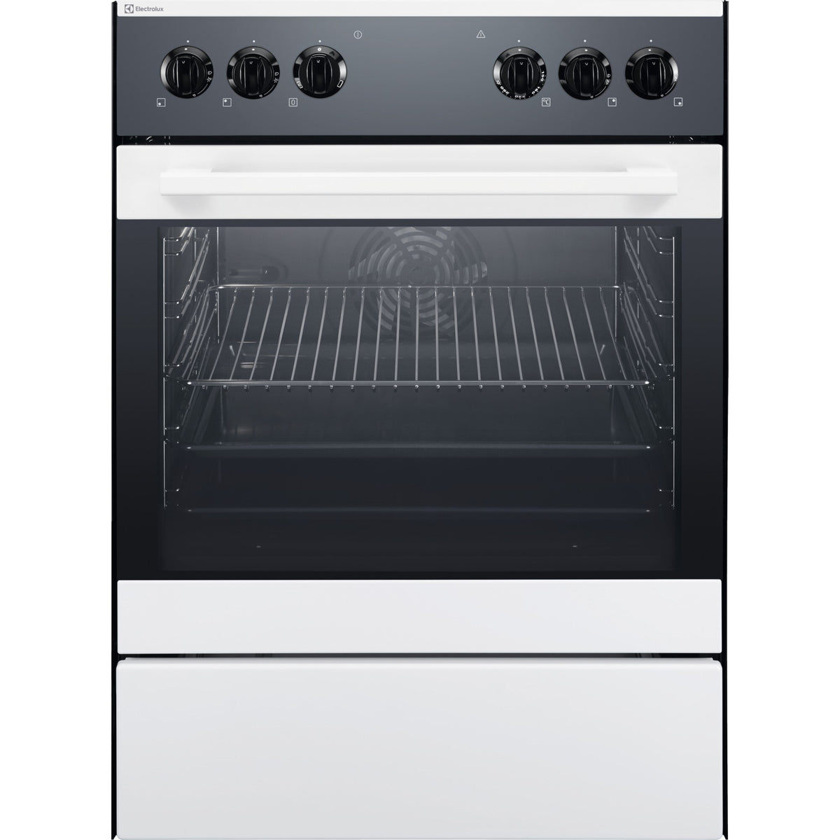 Electrolux GHGL446WE, Cucina a gas da incasso, Bianco, Classe energetica: A+, Modalità di funzionamento: Selettori coman