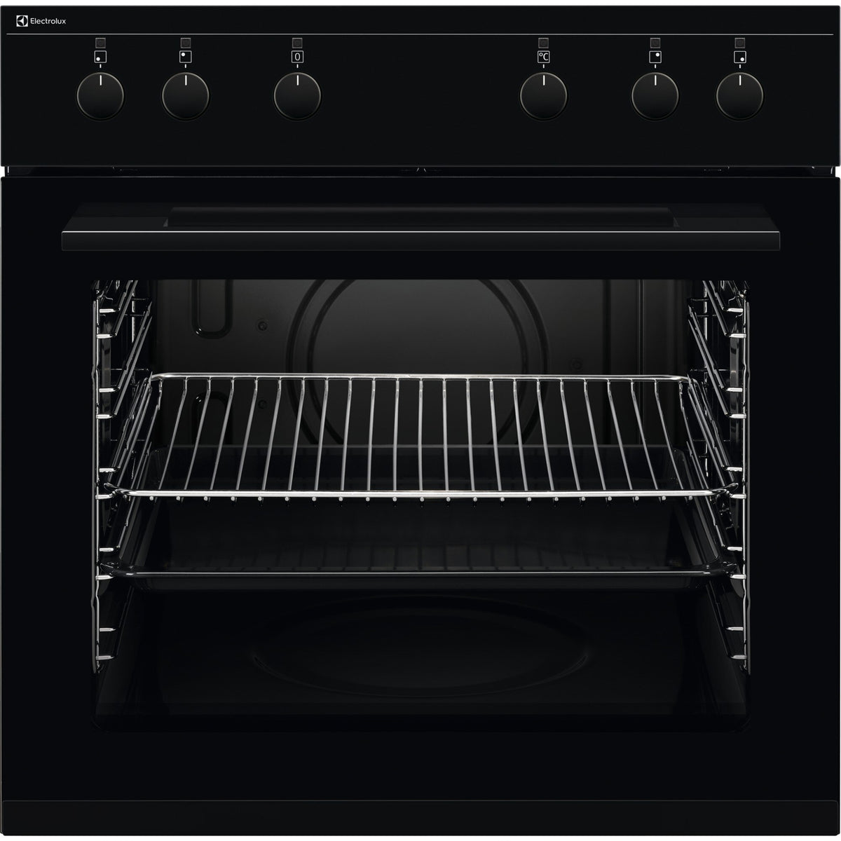 Electrolux EH6K10SW, Cucina da incasso, Nero, Classe energetica: A, Modalità di funzionamento: Selettori comandi a scomp