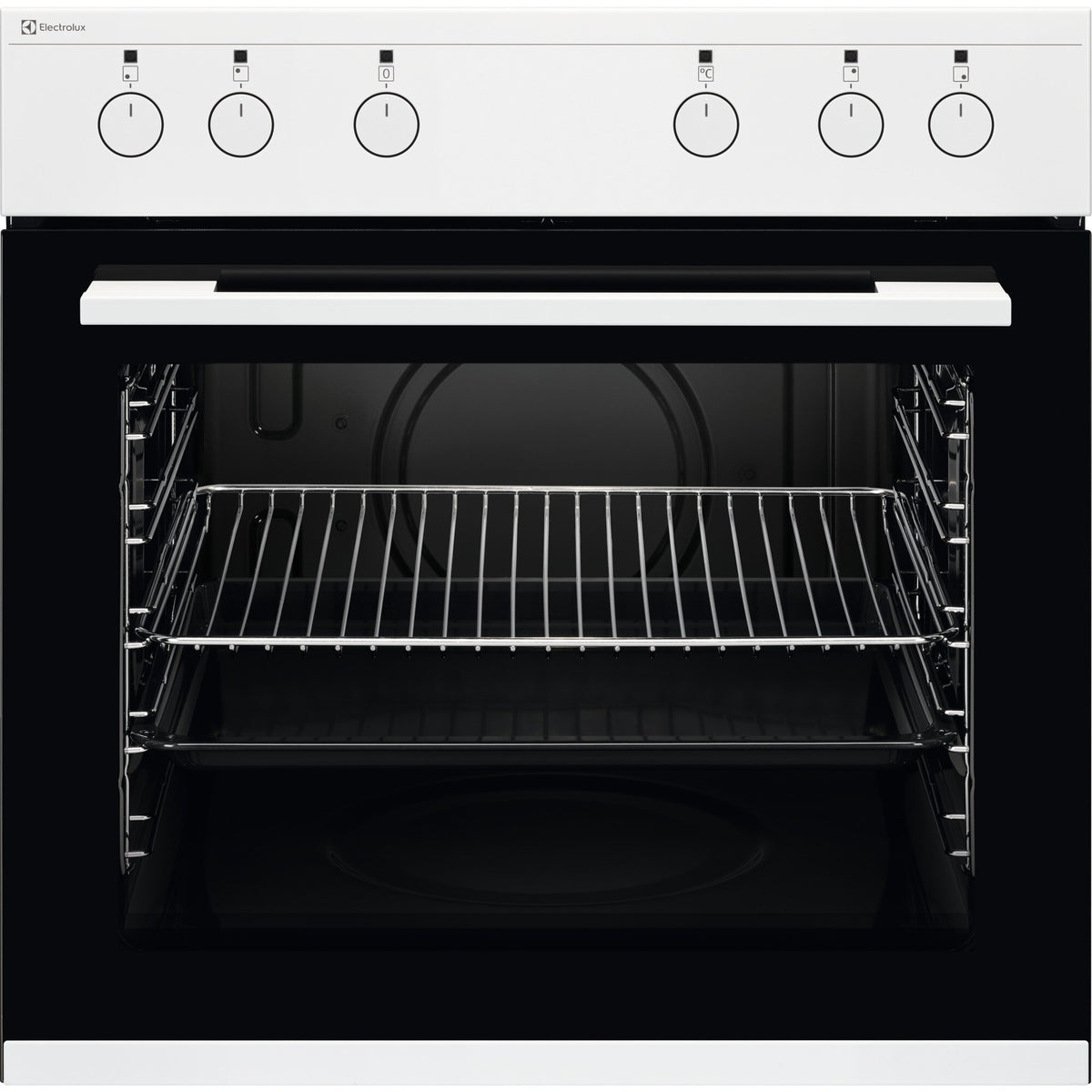 Electrolux EH6K10WE, Cucina da incasso, Bianco, Classe energetica: A, Modalità di funzionamento: Selettori comandi a sco