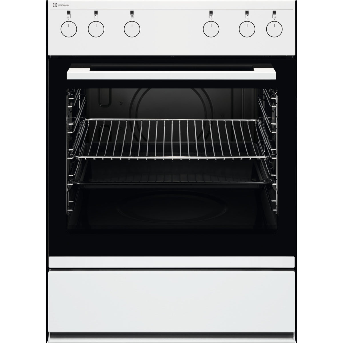 Electrolux EH7K1YWE, Cucina da incasso, Bianco, Classe energetica: A, Modalità di funzionamento: Selettori comandi a sco
