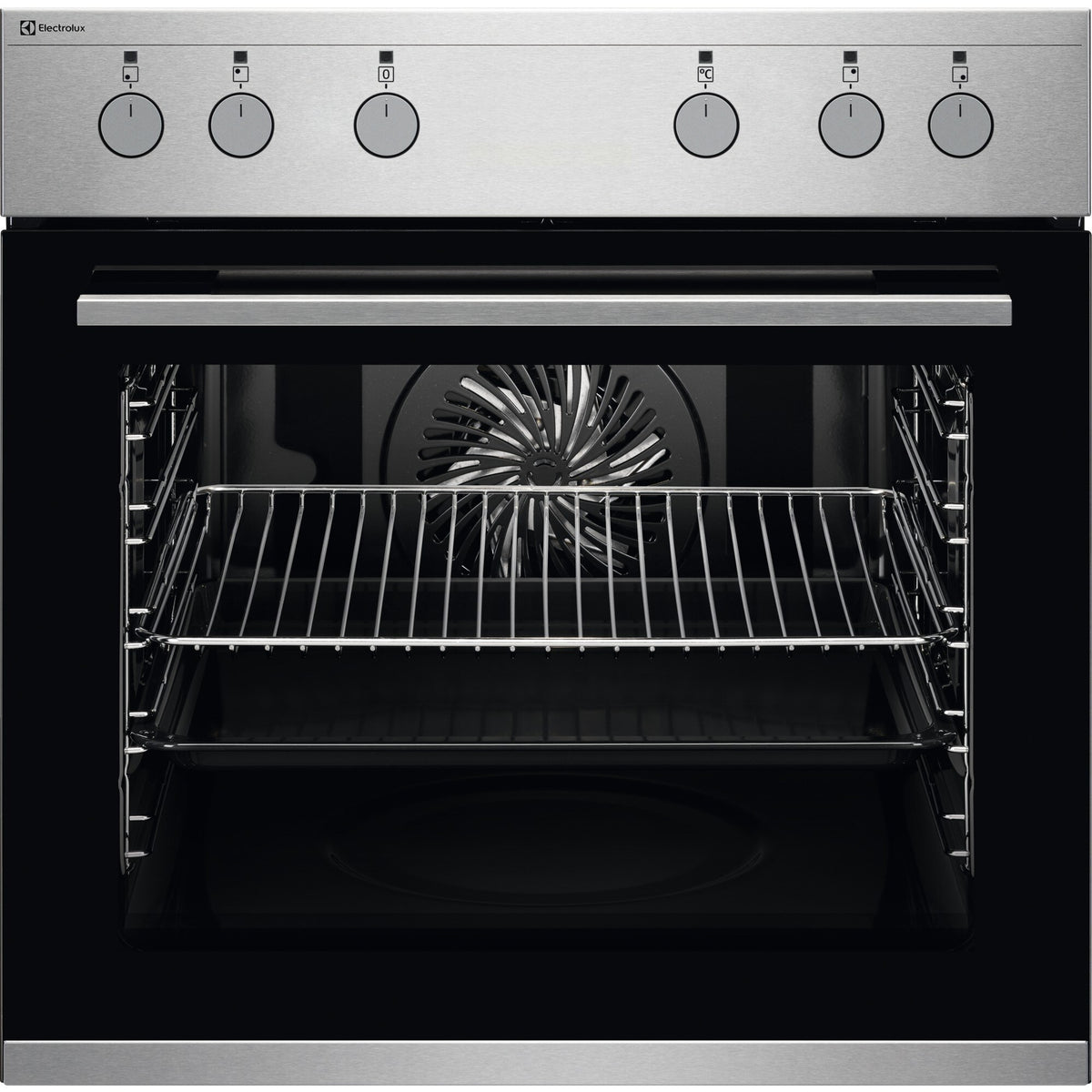 Electrolux EH6L20CN, Cucina da incasso, Cromo Rivestimento antimpronta, Classe energetica: A+, Modalità di funzionamento