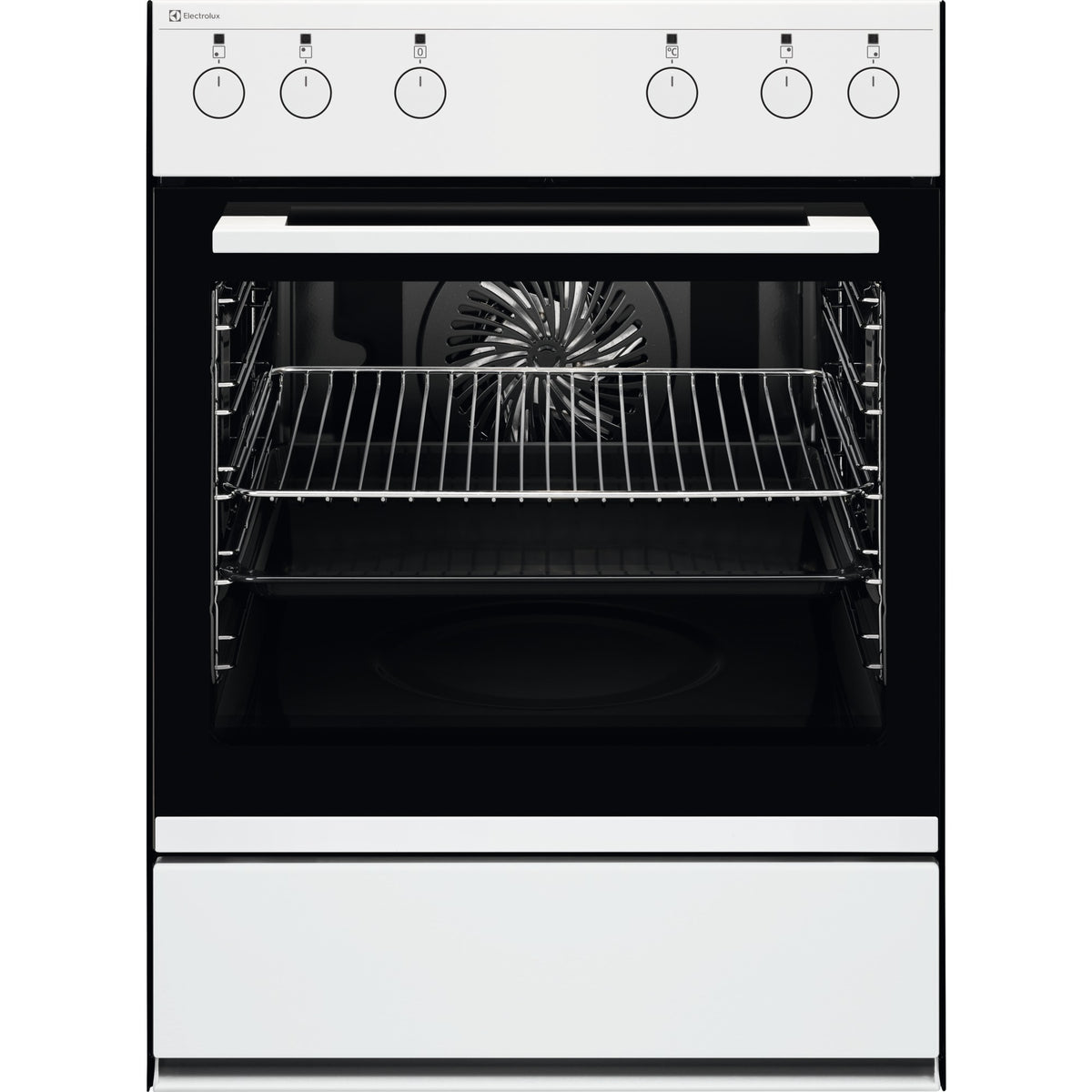 Electrolux EH7L2WE, Cucina da incasso, Bianco, Classe energetica: A+, Modalità di funzionamento: Selettori comandi a sco