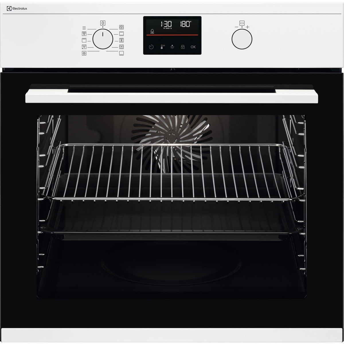 Electrolux EB6L40XWE, Forni da incasso, Bianco, Classe energetica: A+, Modalità di funzionamento: Selettori comandi a sc