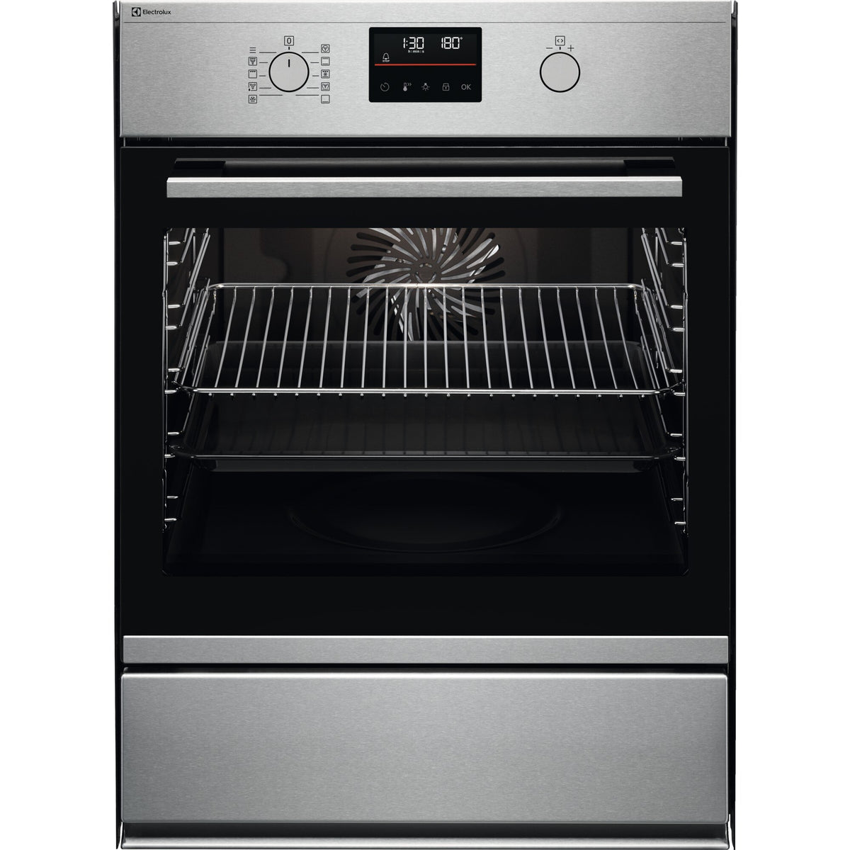Electrolux EB7L4XCN, Forni da incasso, Cromo Rivestimento antimpronta, Classe energetica: A+, Modalità di funzionamento: