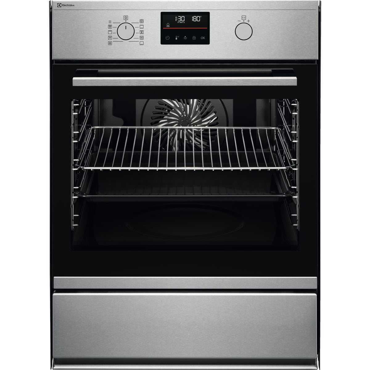 Electrolux EB7L4CN, Forni da incasso, Cromo Rivestimento antimpronta, Classe energetica: A+, Modalità di funzionamento: