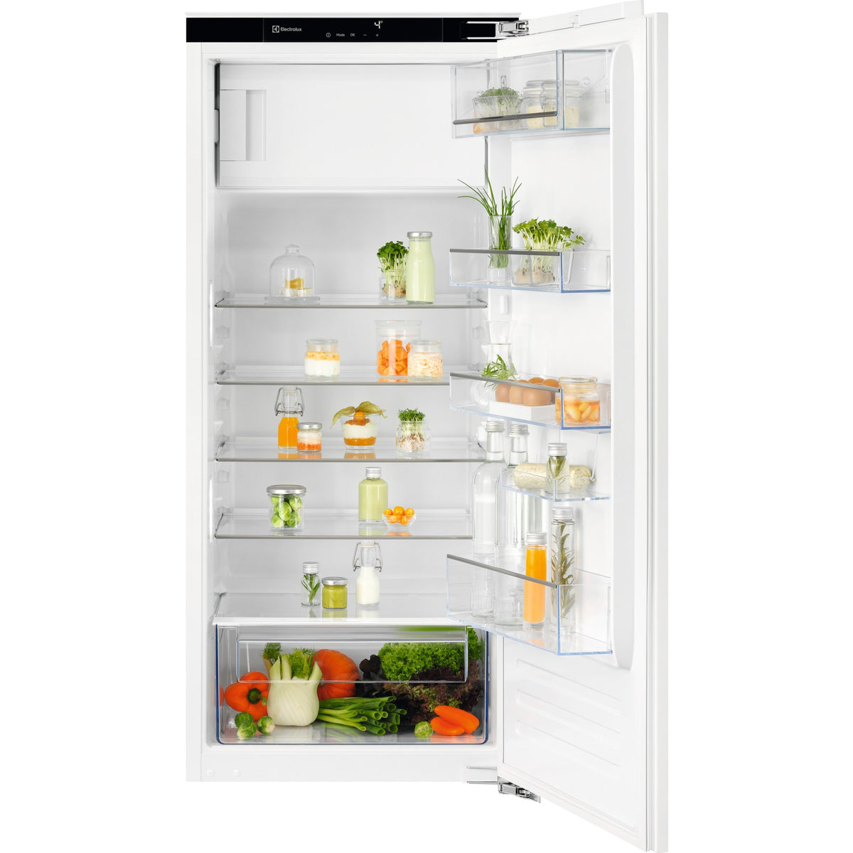 Electrolux IK243SR, Frigorifero, incasso, a destra, intercambiabile, Bianco, Classe energetica: E, Capacità utile totale