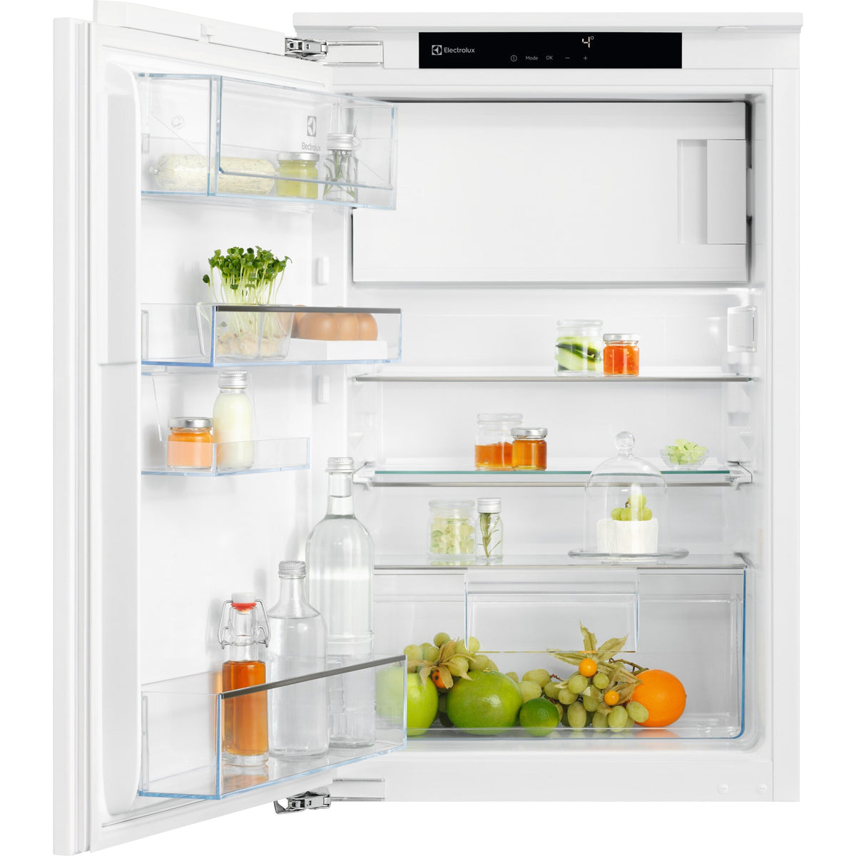 Electrolux IK1345SL, Frigorifero, incasso, a sinistra, intercambiabile, Bianco, Classe energetica: E, Capacità utile tot