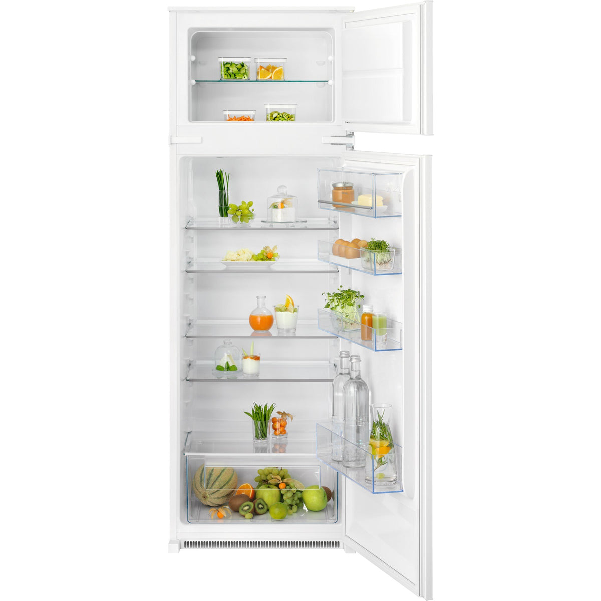 Electrolux IK2685TR, Combinazione frigorifero/congelatore, incasso, a destra, intercambiabile, Bianco, Classe energetica