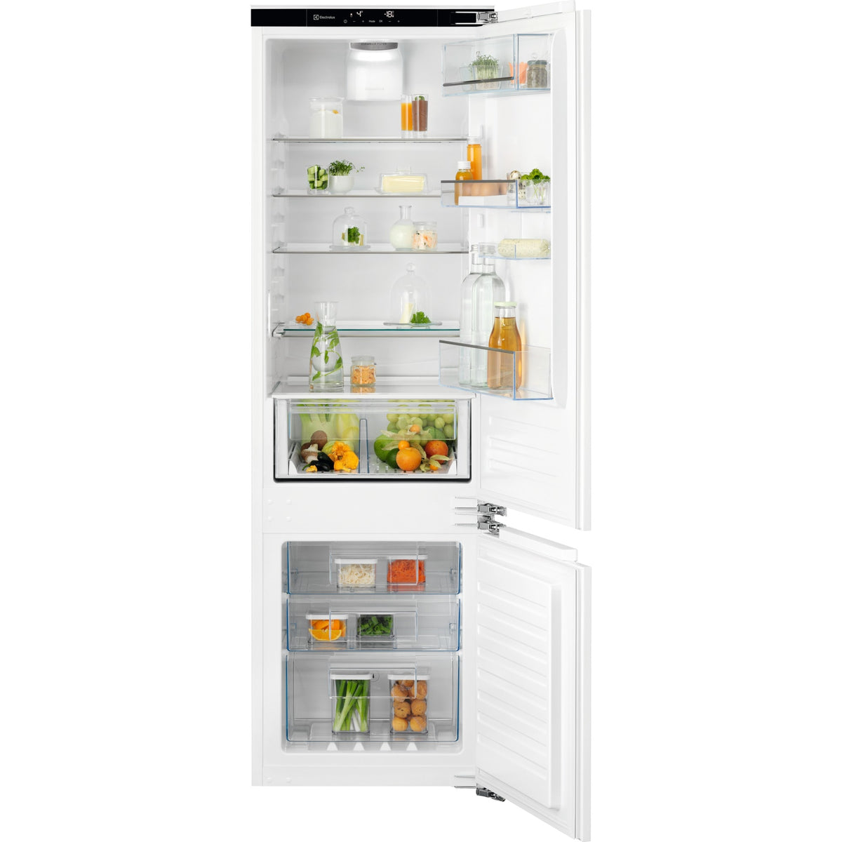 Electrolux IK309BNR, Combinazione frigorifero/congelatore, incasso, a destra, intercambiabile, Bianco, Classe energetica