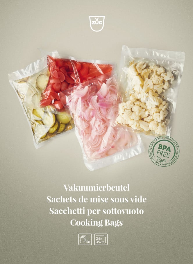 V-ZUG Sacchetti per sottovuoto, 50 pezzi à 240 x 350 mm