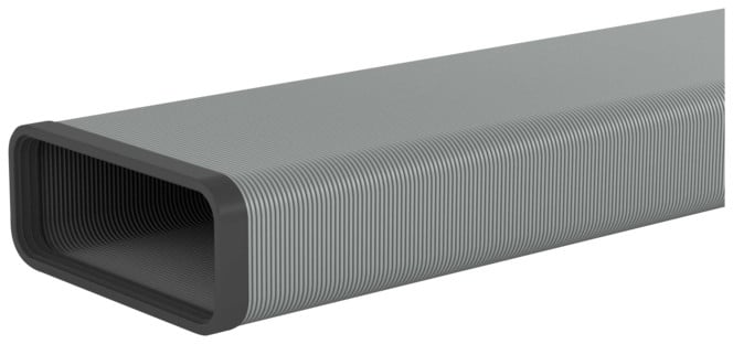 V-ZUG Canale d’aria, Canale piatto flessibile, L 222 x A 89 x P 1000 mm