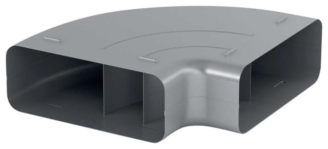 V-ZUG Canale d’aria, Gomito 90°, Orizzontale per canali piatti, L 227 x A 94 x P 288 mm