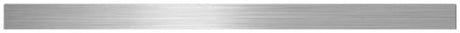 V-ZUG Mascherina per incasso sottopiano, ChromeClass, larghezza 55 cm, altezza 30 mm
