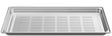 V-ZUG Teglia d'acciaio inossidabile forato, L 629 x P 370 x A 28 mm