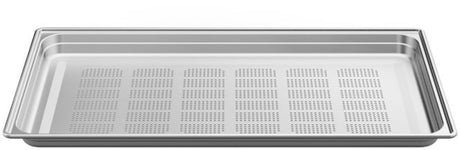 V-ZUG Teglia d'acciaio inossidabile forato, L 629 x P 370 x A 28 mm
