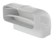 V-ZUG Prime curva a 90° per canale piatto, verticale per canale piatto, L 222 x A 89 x P 157 mm