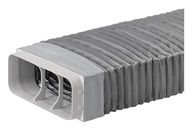 V-ZUG Prime canale piatto flessibile, deviazione e rotazione fino a 90°, L 222 x A 89 x P 250 - 550 mm