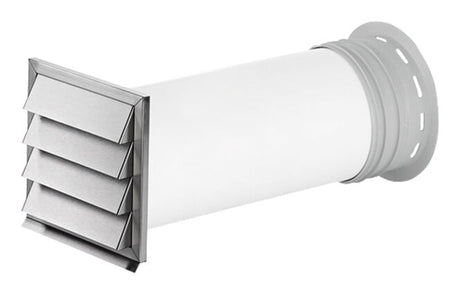 V-ZUG Prime cassetta murale tonda, ø 150 mm, inclusa griglia di protezione dalle intemperie in acciaio inossidabile e va