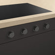 V-ZUG Commutatori rotativi esterni (4 pezzi) per CookTop V2000 I604-I804, Nero